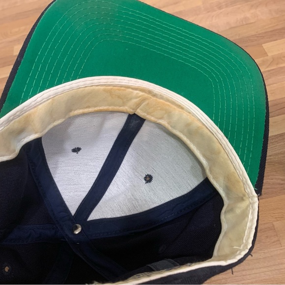 Vintage MLB Sports Specialties Pro Model 100% Wool Hat Yankees Plain Logo 7 3/8 - Picture 7 of 7